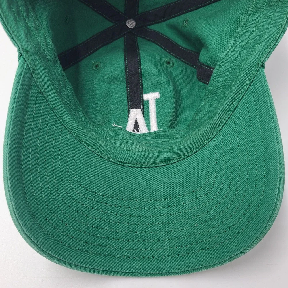 Los Angeles Dodgers Hat Strapback 47 Brand Clean Up Green White MLB Baseball Men